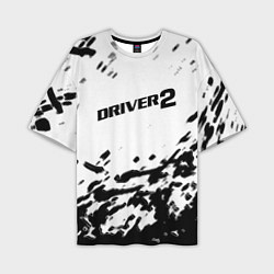 Мужская футболка оверсайз Driver 2 краски