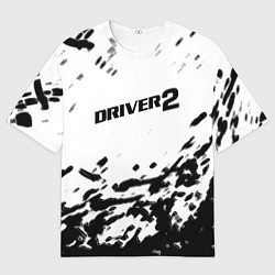 Мужская футболка оверсайз Driver 2 краски
