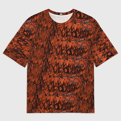 Мужская футболка оверсайз Нитра drg / 3D-принт – фото 1