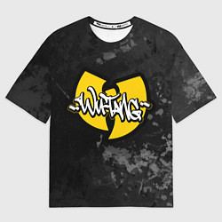 Футболка оверсайз мужская Wu tang clan logo, цвет: 3D-принт