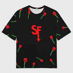 Футболка оверсайз мужская Sally face rose steel, цвет: 3D-принт