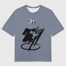 Мужская футболка оверсайз Depeche Mode black celebration