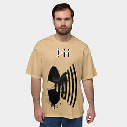 Футболка оверсайз мужская Depeche Mode music for the masses, цвет: 3D-принт — фото 2