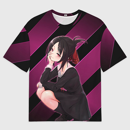 Мужская футболка оверсайз Кагуя из Kaguya sama wa Kokurasetai / 3D-принт – фото 1