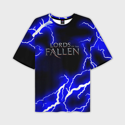 Мужская футболка оверсайз Lord of the fallen steel storm / 3D-принт – фото 1