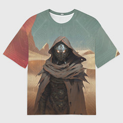 Мужская футболка оверсайз Абориген Арракиса