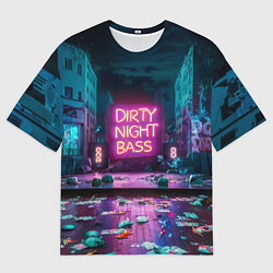 Мужская футболка оверсайз Кибер street