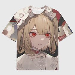 Футболка оверсайз мужская Touhou Project Flandre милая, цвет: 3D-принт