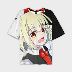 Мужская футболка оверсайз Touhou Project Rumia happy