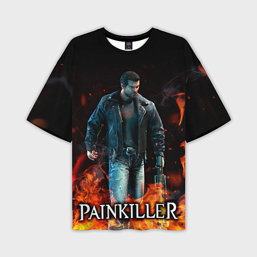 Мужская футболка оверсайз Painkiller - Daniel Garner / 3D-принт – фото 1