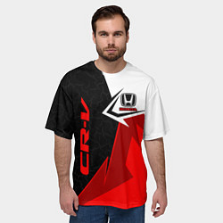 Футболка оверсайз мужская Honda CR-V - sport uniform, цвет: 3D-принт — фото 2