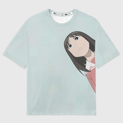 Мужская футболка оверсайз Azumanga Daioh Аюму Касуга / 3D-принт – фото 1