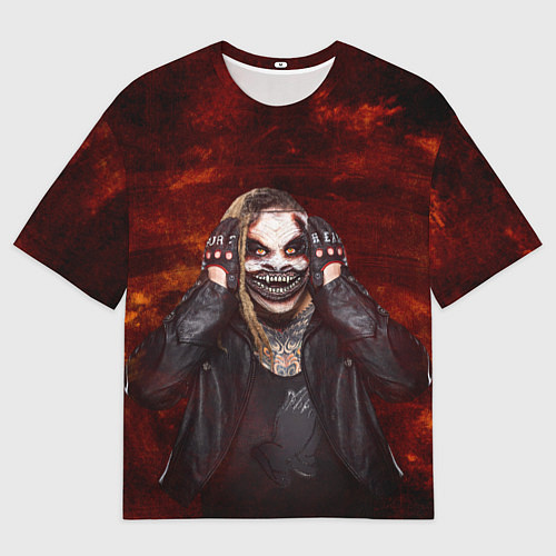 Мужская футболка оверсайз Брей Уайатт - The Fiend / 3D-принт – фото 1