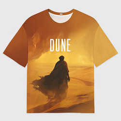 Мужская футболка оверсайз Дюна - пустыня