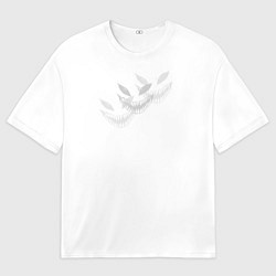 Мужская футболка оверсайз Zxc face