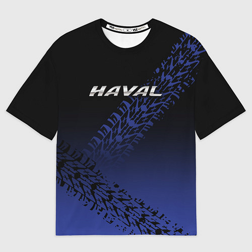 Мужская футболка оверсайз Haval / 3D-принт – фото 1