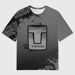 Мужская футболка оверсайз Tank