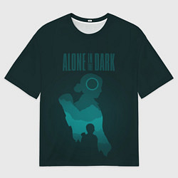 Футболка оверсайз мужская Alone in the dark - Emily, цвет: 3D-принт
