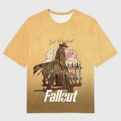 Мужская футболка оверсайз Фаллаут - Гуль