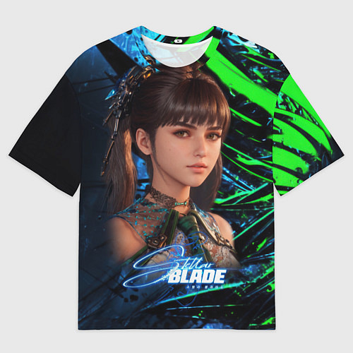 Мужская футболка оверсайз Stellar Blade Ева / 3D-принт – фото 1
