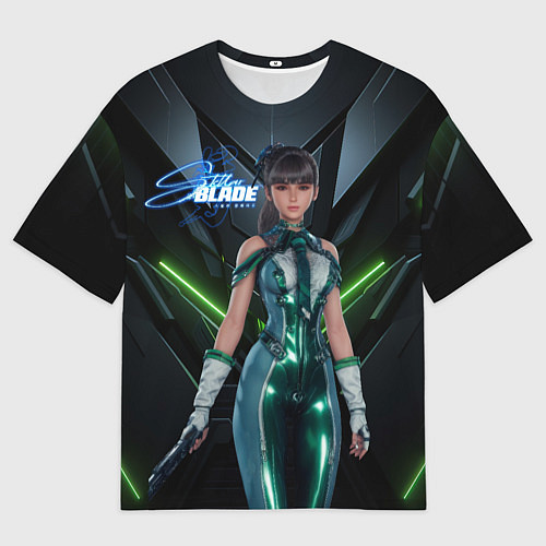 Мужская футболка оверсайз Stellar Blade Eve в полный рост / 3D-принт – фото 1