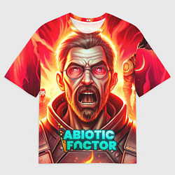 Мужская футболка оверсайз Abiotic Factor персонаж