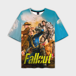 Футболка оверсайз мужская Fallout all, цвет: 3D-принт
