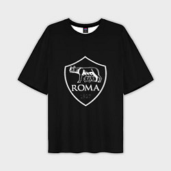 Футболка оверсайз мужская Roma sport fc club, цвет: 3D-принт