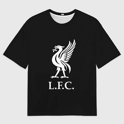 Мужская футболка оверсайз Liverpool fc club / 3D-принт – фото 1