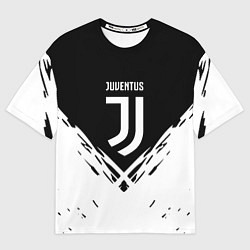 Мужская футболка оверсайз Juventus sport geometry fc club