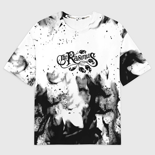 Мужская футболка оверсайз Rasmus smoke steel / 3D-принт – фото 1