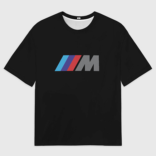 Мужская футболка оверсайз BMW sport logo / 3D-принт – фото 1