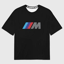 Футболка оверсайз мужская BMW sport logo, цвет: 3D-принт