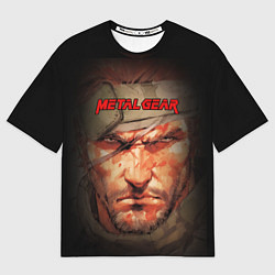 Футболка оверсайз мужская Metal gear Venom Snake, цвет: 3D-принт