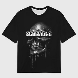Футболка оверсайз мужская Scorpions rock, цвет: 3D-принт