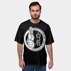 Футболка оверсайз мужская Международная федерация тхэквондо, цвет: 3D-принт — фото 2