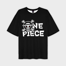 Футболка оверсайз мужская One piece - emblem, цвет: 3D-принт