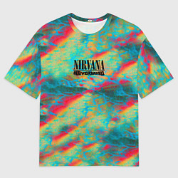 Мужская футболка оверсайз Нирвана nevermind