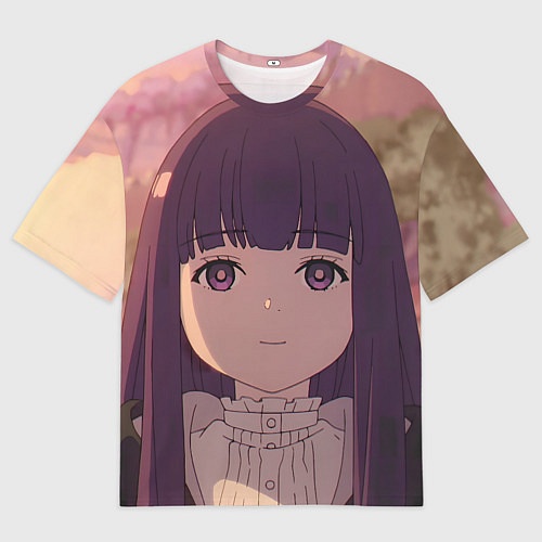 Мужская футболка оверсайз Милая Ферн / 3D-принт – фото 1