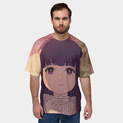 Футболка оверсайз мужская Милая Ферн, цвет: 3D-принт — фото 2