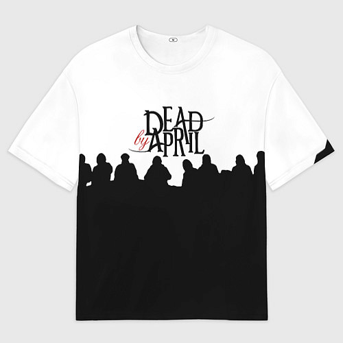 Мужская футболка оверсайз Dead by april rock / 3D-принт – фото 1