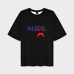 Мужская футболка оверсайз All stars logo