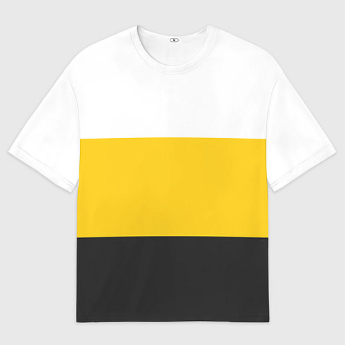 Мужская футболка оверсайз Флаг Российской империи / 3D-принт – фото 1