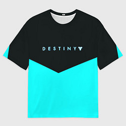Мужская футболка оверсайз Destiny action geometry