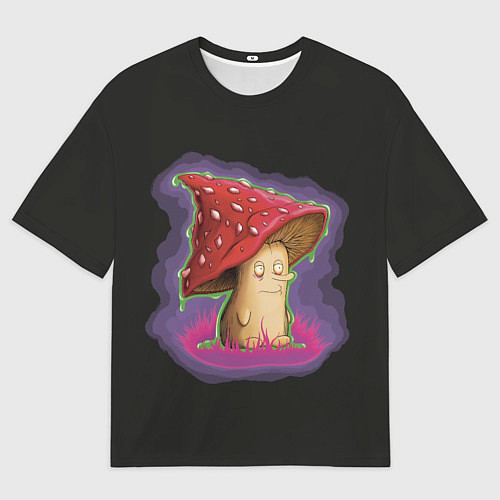 Мужская футболка оверсайз День Мухомора / 3D-принт – фото 1