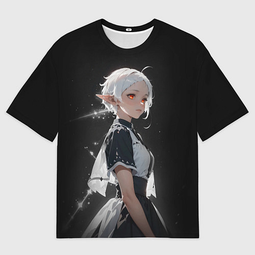 Мужская футболка оверсайз Сильфиетта из Реинкарнации безработного / 3D-принт – фото 1