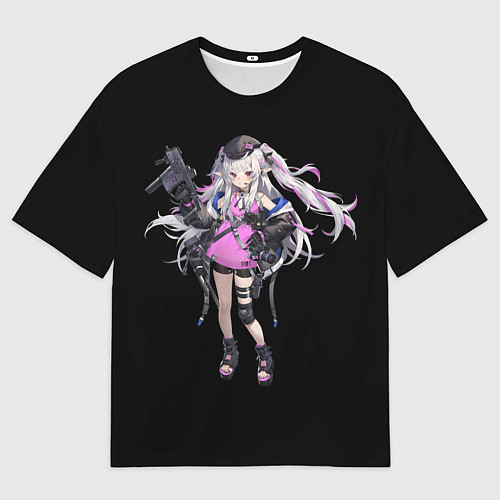 Мужская футболка оверсайз Эльф журналист / 3D-принт – фото 1