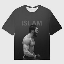 Футболка оверсайз мужская Ислам Махачев - ММА, цвет: 3D-принт