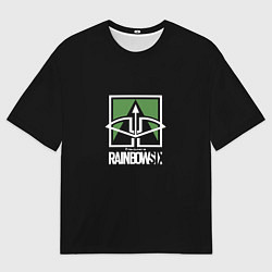 Футболка оверсайз мужская Rainbow six action games, цвет: 3D-принт