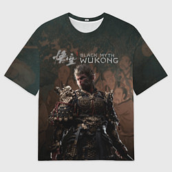 Мужская футболка оверсайз Sun Wukong Black myth wukong